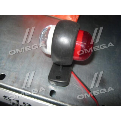 Фонарь габаритный 24V LED (двухцветный прямой мини) (TEMPEST)