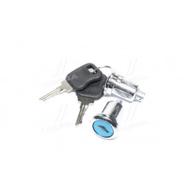 Замок дверей ГАЗ 3302 прав./лів. (2зам.+2 ключа) нов. зразк. після 2003м.в. (вир-во Росія)