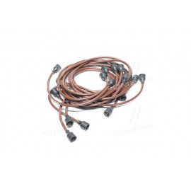 Провід запалювання ЗІЛ 130 коричн. 9шт. (вир-во України)