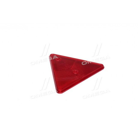 Отражатель-треугольник (катафот), красный, 160x141x10 (Руслан-Комплект)