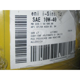 Олива моторн. ENI I-Sint TD 10W-40 (Бочка 205л)  Олива моторн. ENI I-Sint TD 10W-40 (Бочка 205л)