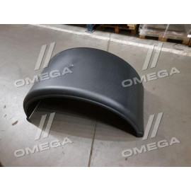 Крыло колеса прицеп, КАМАЗ,ЕВРО,  двускатное (без белой окантовки) (TEMPEST)