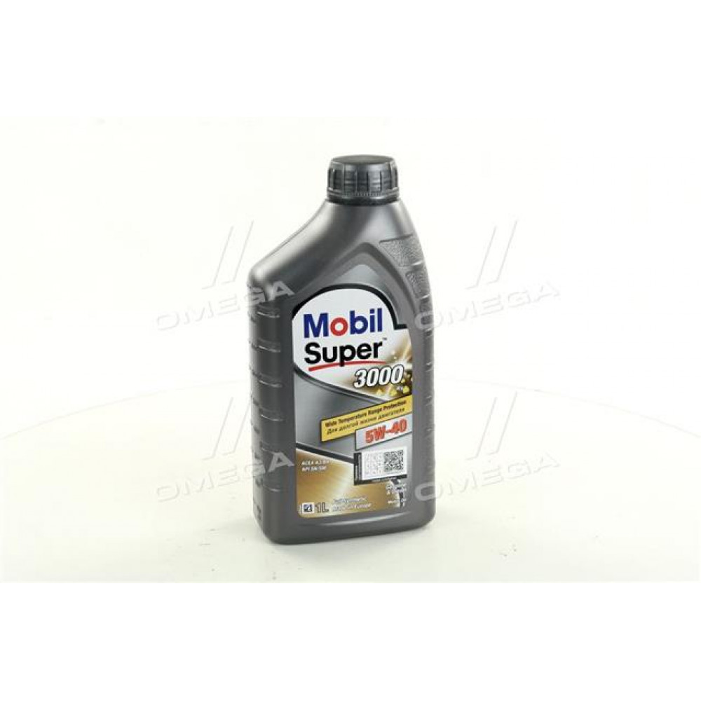 Масло моторн. MOBIL SUPER 3000 5W-40 API SN/SM (Канистра 1л)