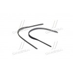 Ущільнювач скла опускних. ВАЗ 2108 передн. зовнішній лів. (вир-во БРТ) 