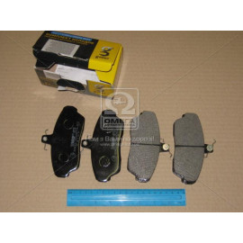 Колодка гальм. ГАЗ 3302 перед. (компл. 4шт.) G-part (вир-во ГАЗ)