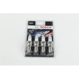 Свічка запалювання WR78X SUPER4 (NIVA 1.7i, DAEWOO MATIZ 0.8) (4 шт. бліст.) (вир-во BOSCH)