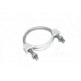 Хомут глушника КамАЗ (на рукав з трійн.) з стрем. в зб. (вир-во Росія)