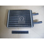 Радіатор обігрівача 31105 (куплен. ГАЗ) (патрубки під хомут) 