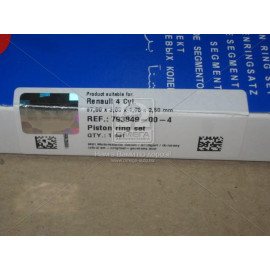 Кiльця поршневi Renault 4 Cyl. 87,00 3,00 x 1,75 x 2,50 mm (вир-во SM )