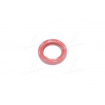 Сальник валу колінчастого ВАЗ 2108 передній 28х42х7 червон. (Економ) (вир-во БРТ) 