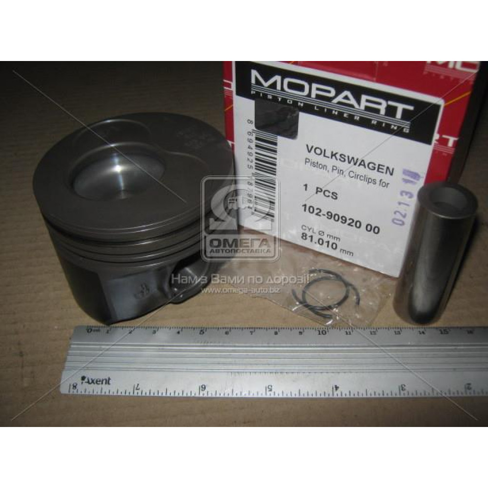 Поршень VAG 81,01 2,0 TDi 1-2 цил. AZV, BDJ, BMM, BPW, BDK, BMN, BRF, BKD, BNA, BST, BLB, BPN, BVG (