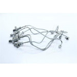 Трубка паливна високого тиску ЯМЗ 236 нов.зр. (к-т 6 шт.) (вир-во Україна) 