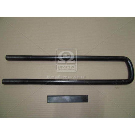 Стремянка рессоры задней прицепа КАМАЗ М22х1,5 L= 500 (удл.) без гаек (пр-во Самборский ДЭМЗ)