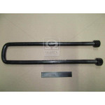 Стремянка ресори причепу М22х1,5 L=500 КАМАЗ (подовж.) з гайками (вир-во Самбірський ДЕМЗ) 