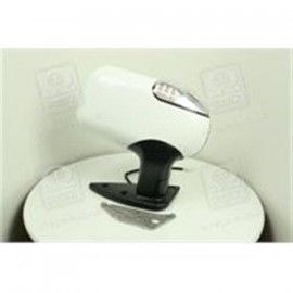 Дзеркало бокове ГАЗ 3302 нов. зразку. з поворот. лів. біле <ДК>