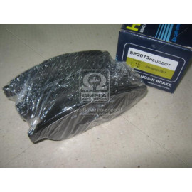 Колодка гальм. PEUGEOT 307 передн. (вир-во SangSin)