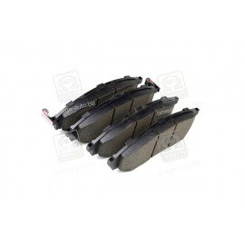 Колодка гальм. NISSAN NAVARA(D22) передн. (вир-во SangSin)