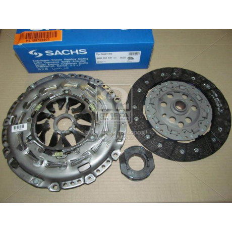 Комплект сцепления VAG 1.8 TFSI 06J 141 015 (Пр-во SACHS)