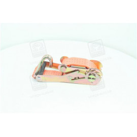 Стяжка вантажу 3t (тріскачка, пластикова ручка, стрічка 50mm.x0.5m., гак) <ДК>