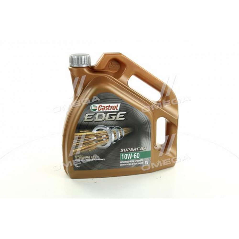 Олива моторн. Castrol Edge SUPERCAR 10W 60 (Каністра 4л)