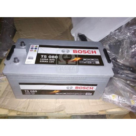 Акумулятор  225Ah-12v BOSCH (T5080) (518x276x242),полярність зворотна (3),EN1150