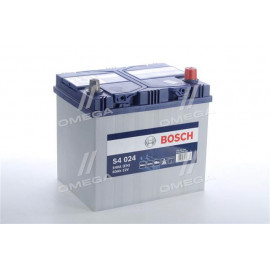 Акумулятор   60Ah-12v BOSCH (S4024) (232x173x225),R,EN540