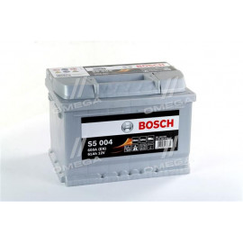 Акумулятор   61Ah-12v BOSCH (S5004) (242x175x175),R,EN600