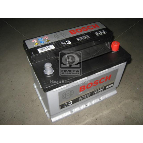 Акумулятор   56Ah-12v BOSCH (S3005) (242x175x190),R,EN480