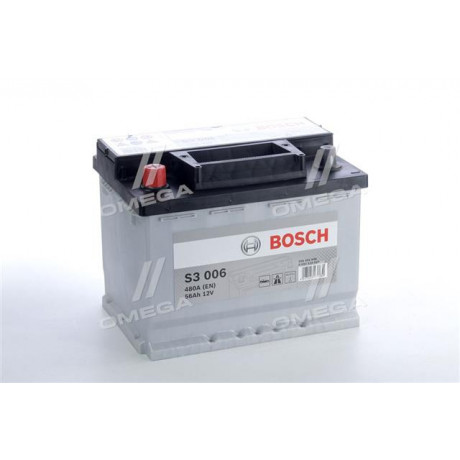 Аккумулятор   56Ah-12v BOSCH (S3006) (242x175x190),L,EN480