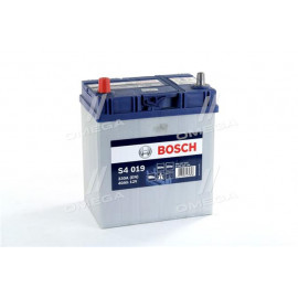 Аккумулятор   40Ah-12v BOSCH (S4019) (187x127x227),L,EN330 (Азия) тонк.клемми