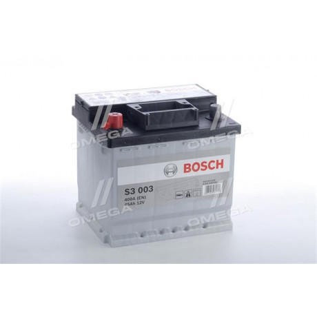 Аккумулятор   45Ah-12v BOSCH (S3003) (207x175x190),L,EN400