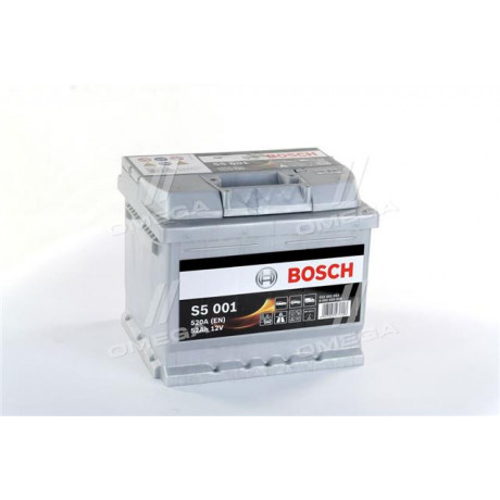 Аккумулятор   52Ah-12v BOSCH (S5001) (207x175x175),R,EN520