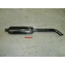 Глушитель МТЗ с дв.Д245 черн. (L=1370 мм) (пр-во ЮТАС, г. Мелитополь)