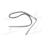 Ущільнювач дверей задн. ВАЗ 1118 КАЛИНА (вир-во БРТ) 