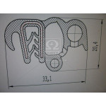 Кант отвору дверей 3302 (куплен. ГАЗ) 