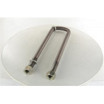 Стремянка ресори задньої КАМАЗ 10 тн М27х2,0 (з високою гайкою і гров., L=420) <ДК> 