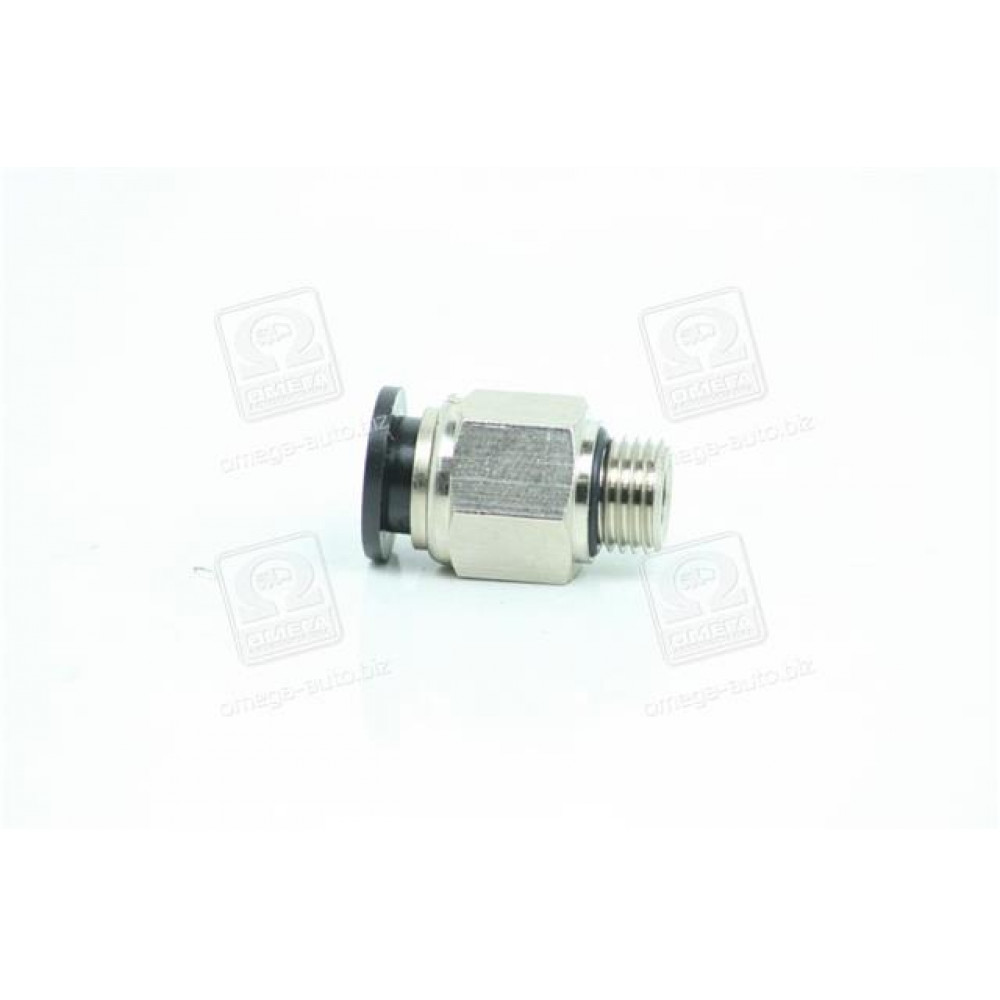 Соединитель аварийный прямой (наружн. резьба) M12x1.25 d-10 (металл) <ДК>