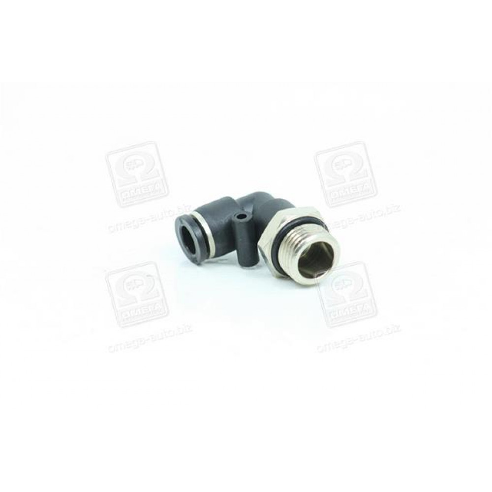 З єднувач аварійний кутовий (наружн. різьба) M16 * 1.5 d-8 трубки ПВХ <ДК>