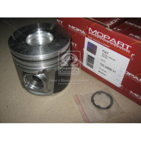 Поршень FIAT 88,60 2,3 JTD F1A 01 - (вир-во Mopart)