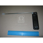 Ручка двері ВАЗ 2110 передня права зовніш. з тягою (вир-во ДААЗ) 