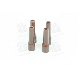 Наконечник свічки ГАЗ, УАЗ (код 324) (прес., коричн.) (4шт) Raider (ви-во Цитрон)