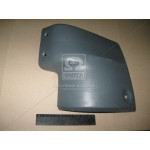 Бампер ГАЗ 2705 задн. лев. серый <клык> (покупн. ГАЗ) 