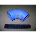 Шланг охолоджувача наддуву ГАЗ 33104 Валдай кутовий силіконовий (куплен. ГАЗ) 