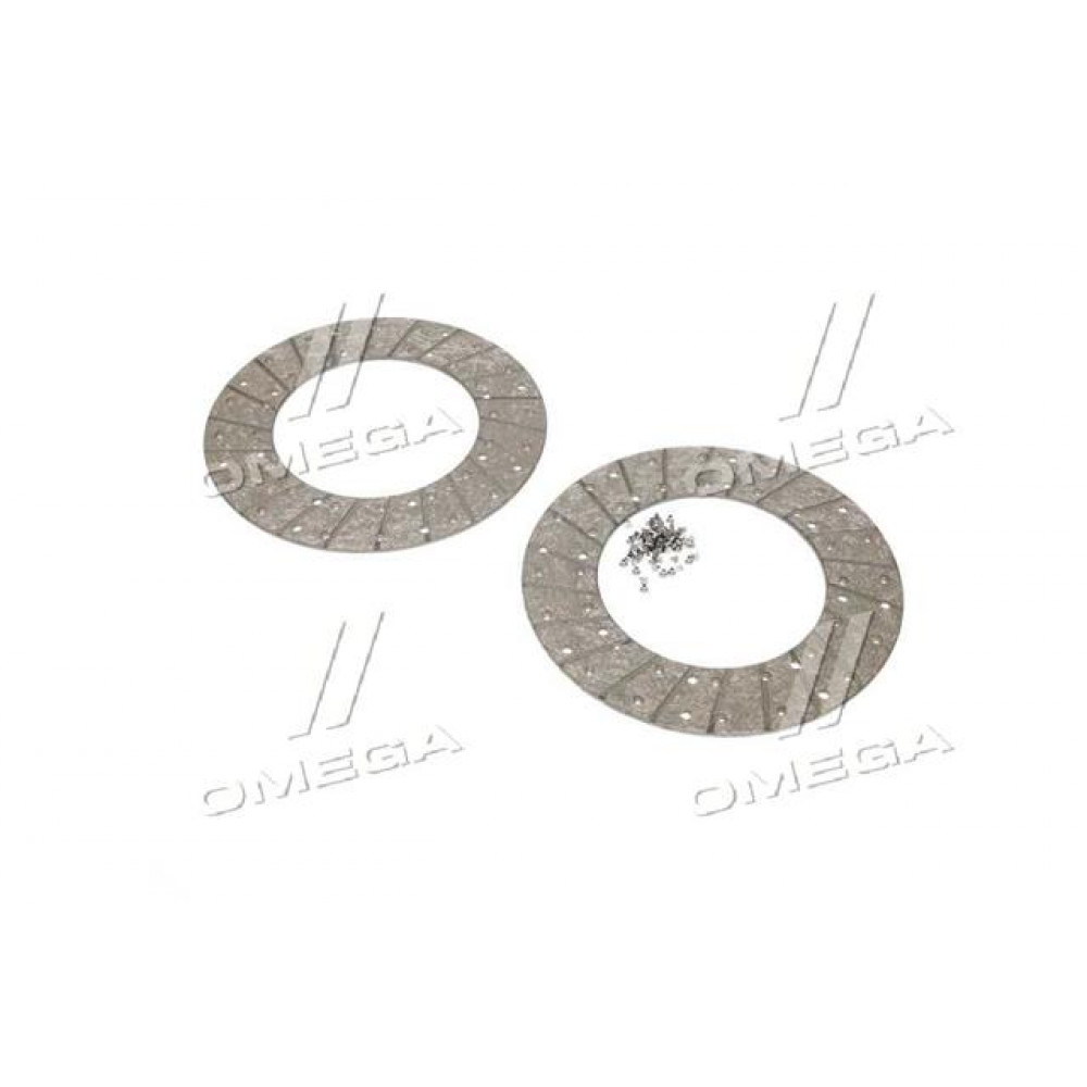Р/к диска ведомого сцепления ГАЗ 33081,3309 дв.245 (малый) (накл.350х210х4,5) (пр-во ГАЗ)