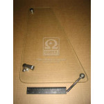 Скло кватирки КамАЗ ліве в зб. (вир-во КамАЗ) 