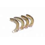 Колодка гальм. ГАЗ 24 задн. (компл. 4шт.) (довга) (вир-во BEST) 