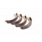 Колодка торм. МОСКВИЧ 412 задн. (компл. 4шт.) (пр-во BEST) 