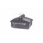 Колодка гальм. ВАЗ 2108 перед. (компл. 4шт.) (вир-во Intelli) 