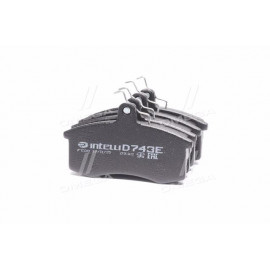 Колодка торм. ВАЗ 2108 перед. (компл. 4шт.) (пр-во Intelli)