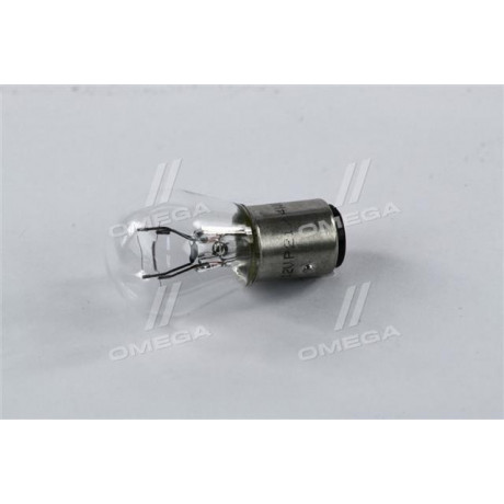 Лампа накаливания P21/4W 12V BAZ15d (пр-во Magneti Marelli)